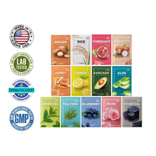 Fubsta® Official Store | ⚡Last Day Promotion  - 79% off Skincare Moisturizing and Nourishing Facial Mask Sheet Variety Combo Pack