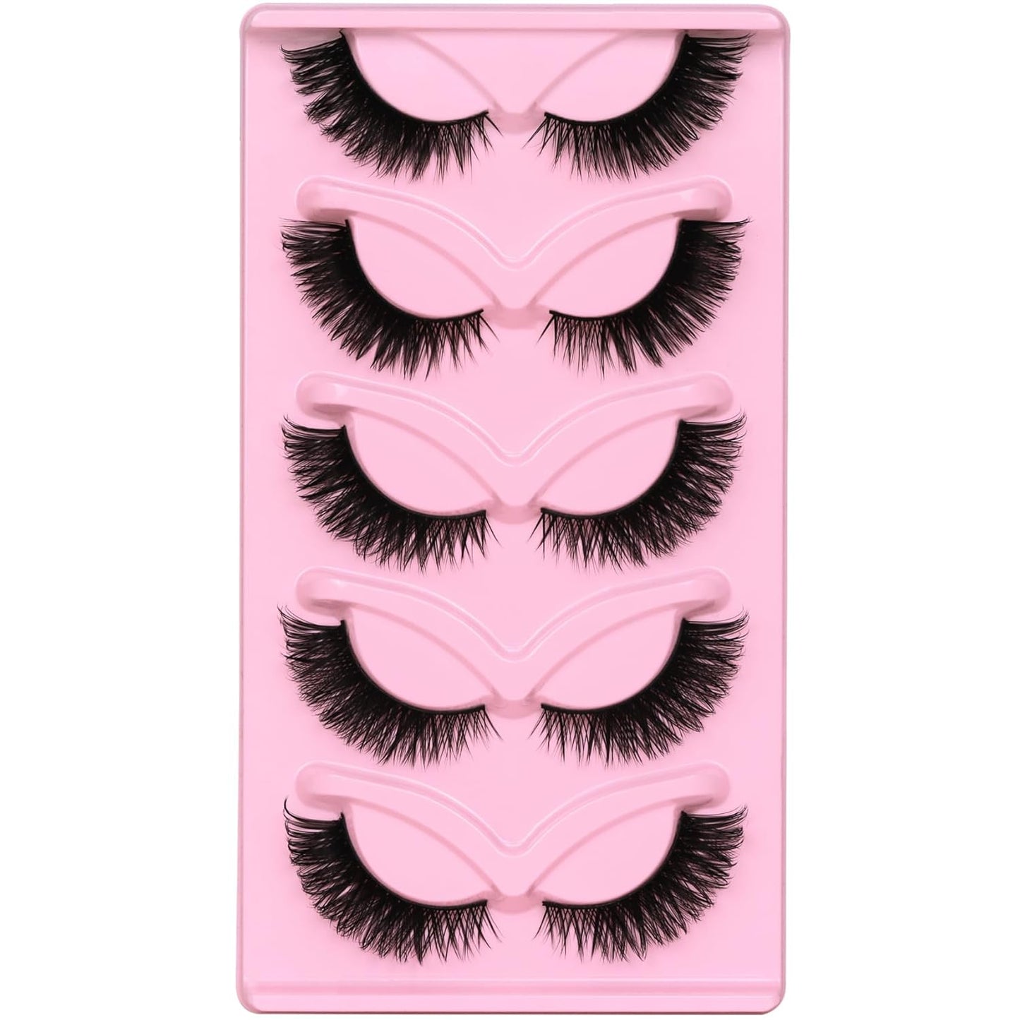 Cat Eye Lashes-š„Natural Look Fox False Eyelashes Gorgeous Wispy & Lightweight