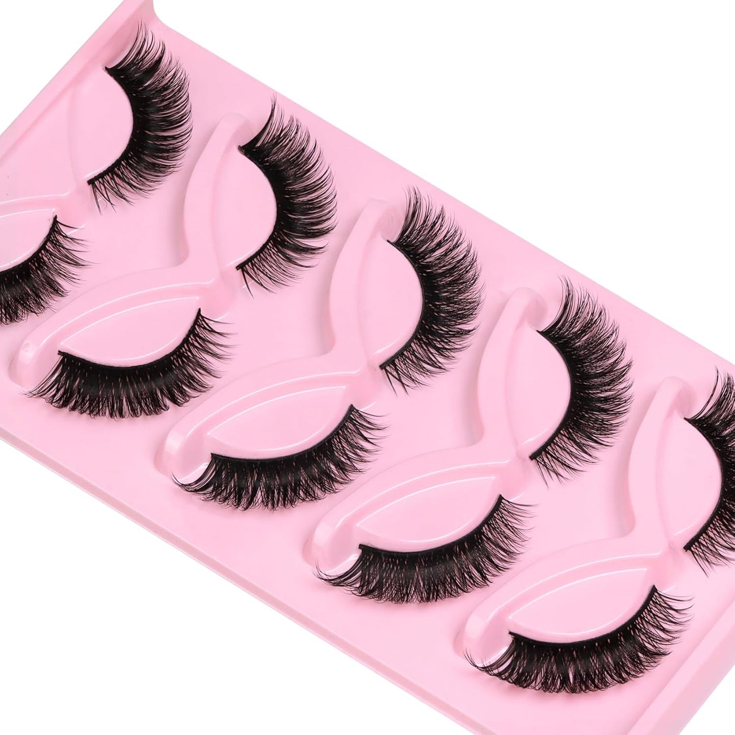Cat Eye Lashes-š„Natural Look Fox False Eyelashes Gorgeous Wispy & Lightweight