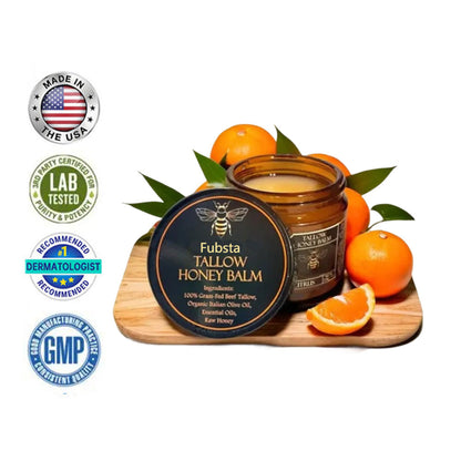 🔥Last Day Promotion [𝐎𝐟𝐟𝐢𝐜𝐢𝐚𝐥 𝐒𝐭𝐨𝐫𝐞]⚕️Fubsta®  - 65% off- Organic Grass-Fed Beef Tallow Balm with Raw Honey